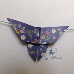 guirlande japonisante en origami