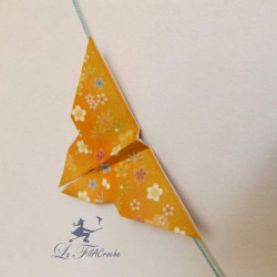 papillons sur un fil