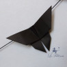 Guirlande de Papillons noirs en papier
