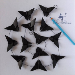 Guirlande de Papillons gothique