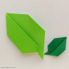 feuilles simples en origami