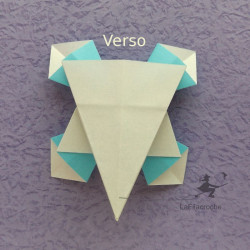 fleur de bleuet en papier