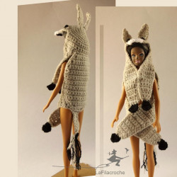 Habits pour poupée mannequin