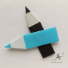 Crayon en origami