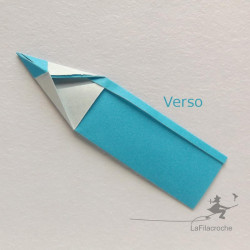 Crayon en papier à coller