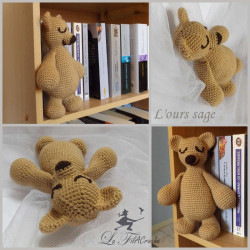 Nounours amigurumi