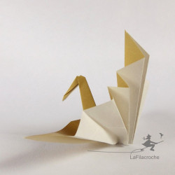Grue  cérémonielle en origami