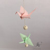 Guirlande phosphorescente en origami