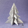 Mini sapins en papier recyclé