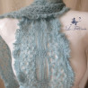 Echarpe en dentelle mohair
