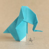 Eléphant en origami