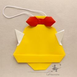 Cloche ailée à suspendre