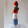 Robe de Marianne pour poupée mannequin