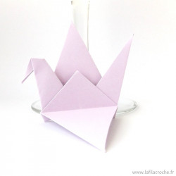 Marque-places grues origami