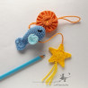 Guirlande au crochet Yoyo le poisson