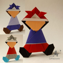 samouraïs en papier