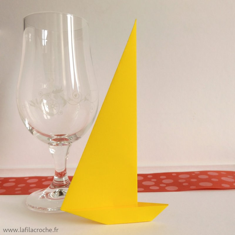 Marque-place Grande voile