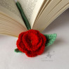 marque-page signet fleur au crochet