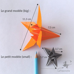 Fleur de lys origami