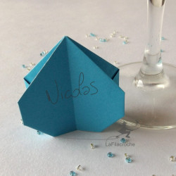 marque-places goutte en origami