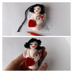 Poupée bouchon cupidon