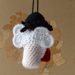 Poupée cupidon au crochet