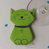 Marque-place chat en papier