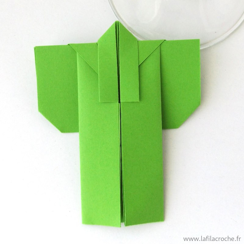 marque-place fait main Kimono origami