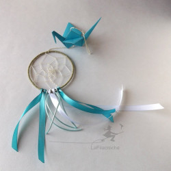 Mobile attrape-rêves grue origami