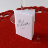 Marque-place mini livre origami