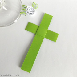 Marque-place Croix couleur