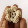 Fleur irlandaise au crochet