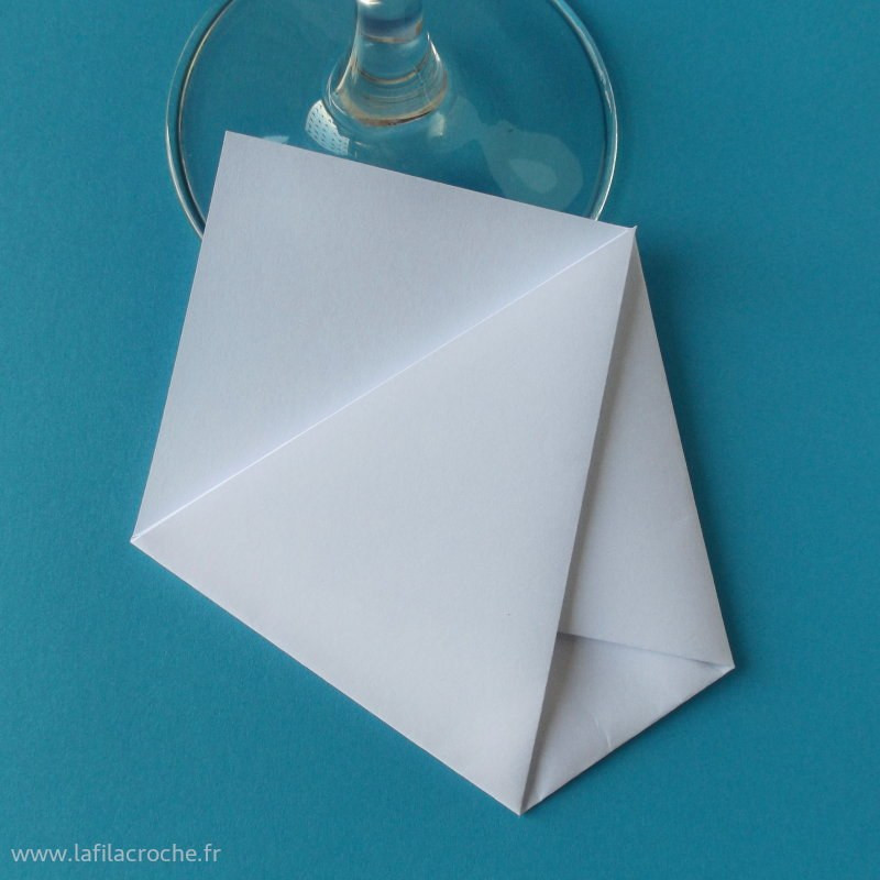 Marque-place pochette cadeau