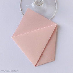 Marque-place pochette mariage