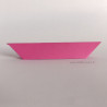 Marque-place origami trapèze isocèle rose