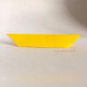 Marque-place pliage trapèze jaune