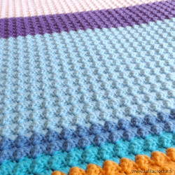 Couverture enfant fait main