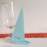 Marque-place bateau à voile baptême