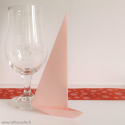 Marque-place bateau à voile mariage