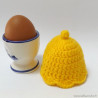 Cache-oeuf cloche au crochet