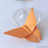 marque-place papillon orange