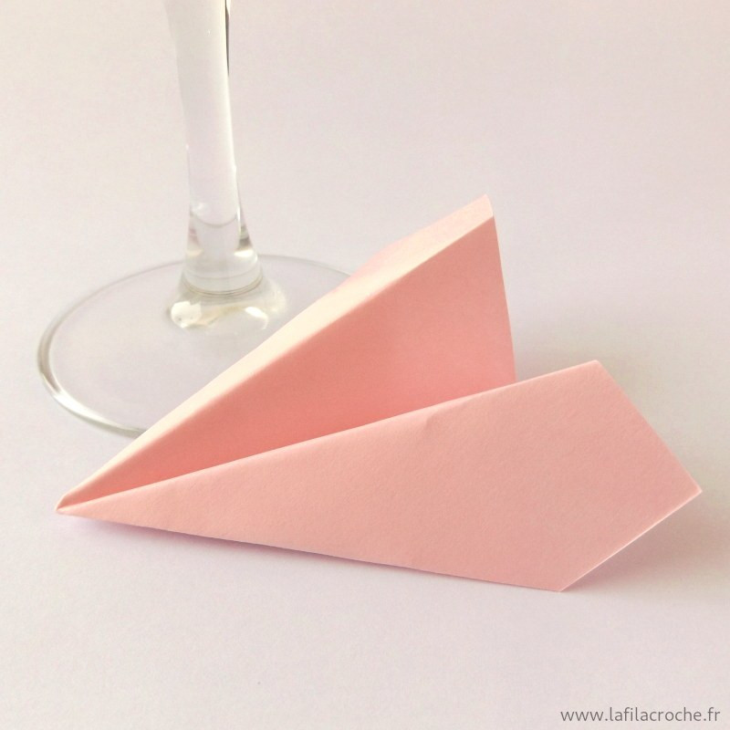 Marque-place avion mariage