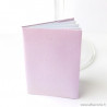 Marque-place mini livre mauve