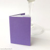 Marque place origami mini livre violet