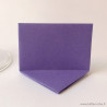 Marque-place rectangulaire origami violet