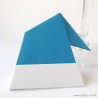 Marque-place bonnet bleu en origami
