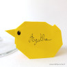 Marque-place poussin origami