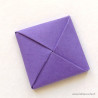 Menko origami violet