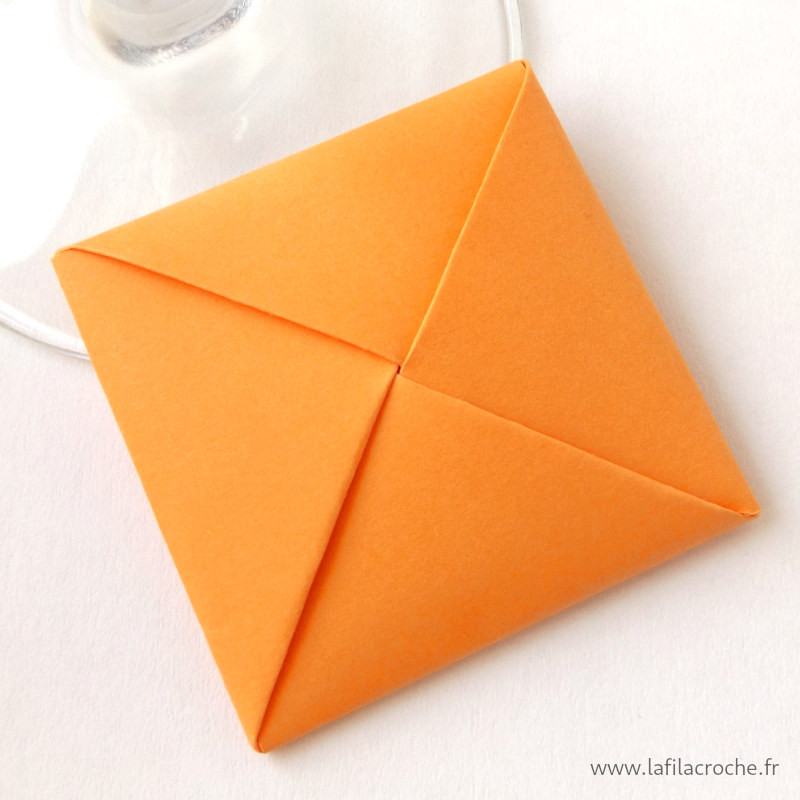 Marque-place menko orange