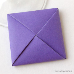 Marque-place menko violet